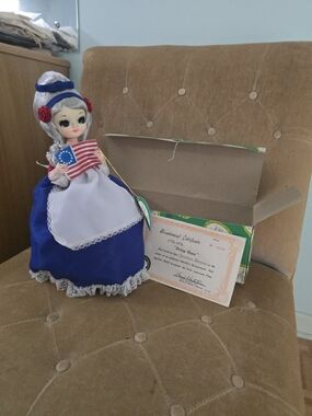 Bradley's Doll Creations Betsy Ross Bicentennial Doll with Box